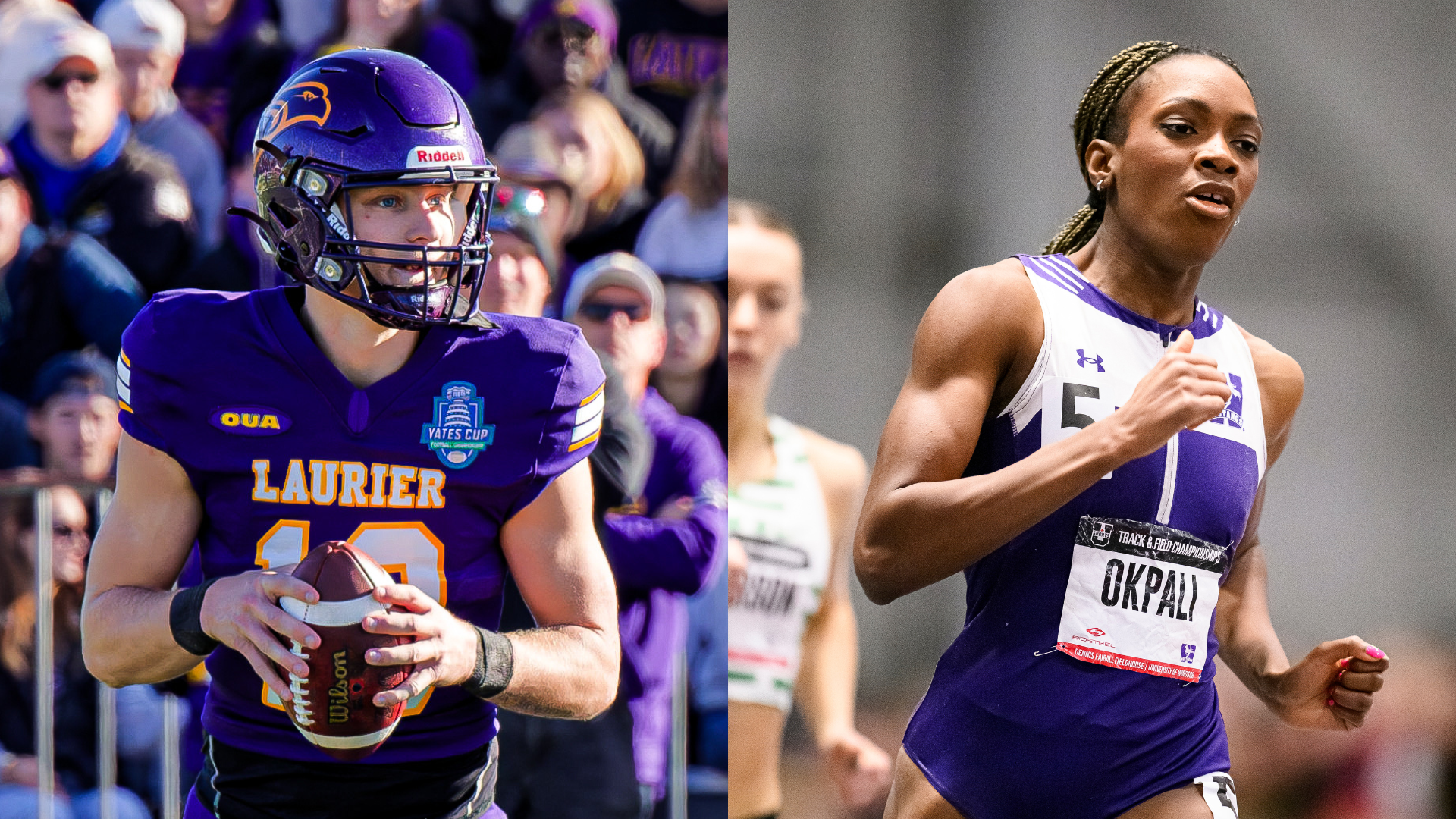 Prix Lois et Doug Mitchell : Favour Okpali et Taylor Elgersma nomm&eacute;s finalistes des SUO