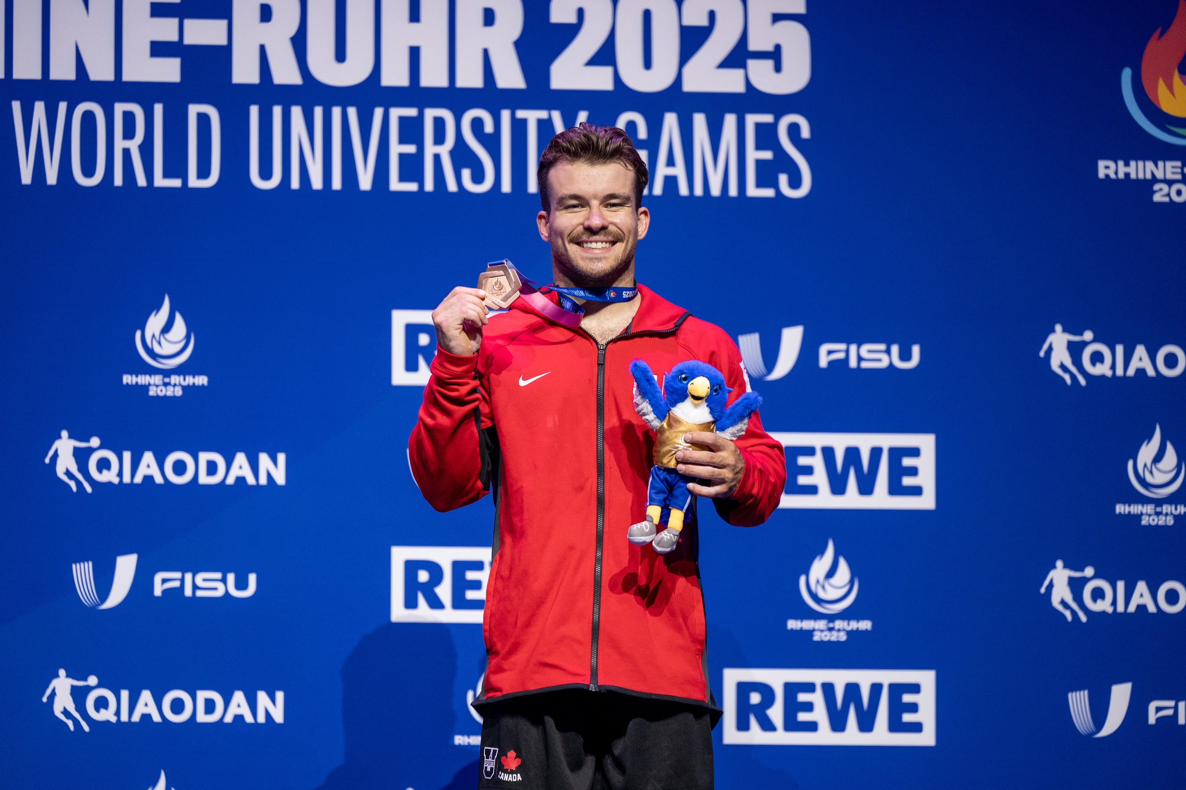 M&eacute;daill&eacute; de bronze au concours multiple, William &Eacute;mard continue de briller en Allemagne