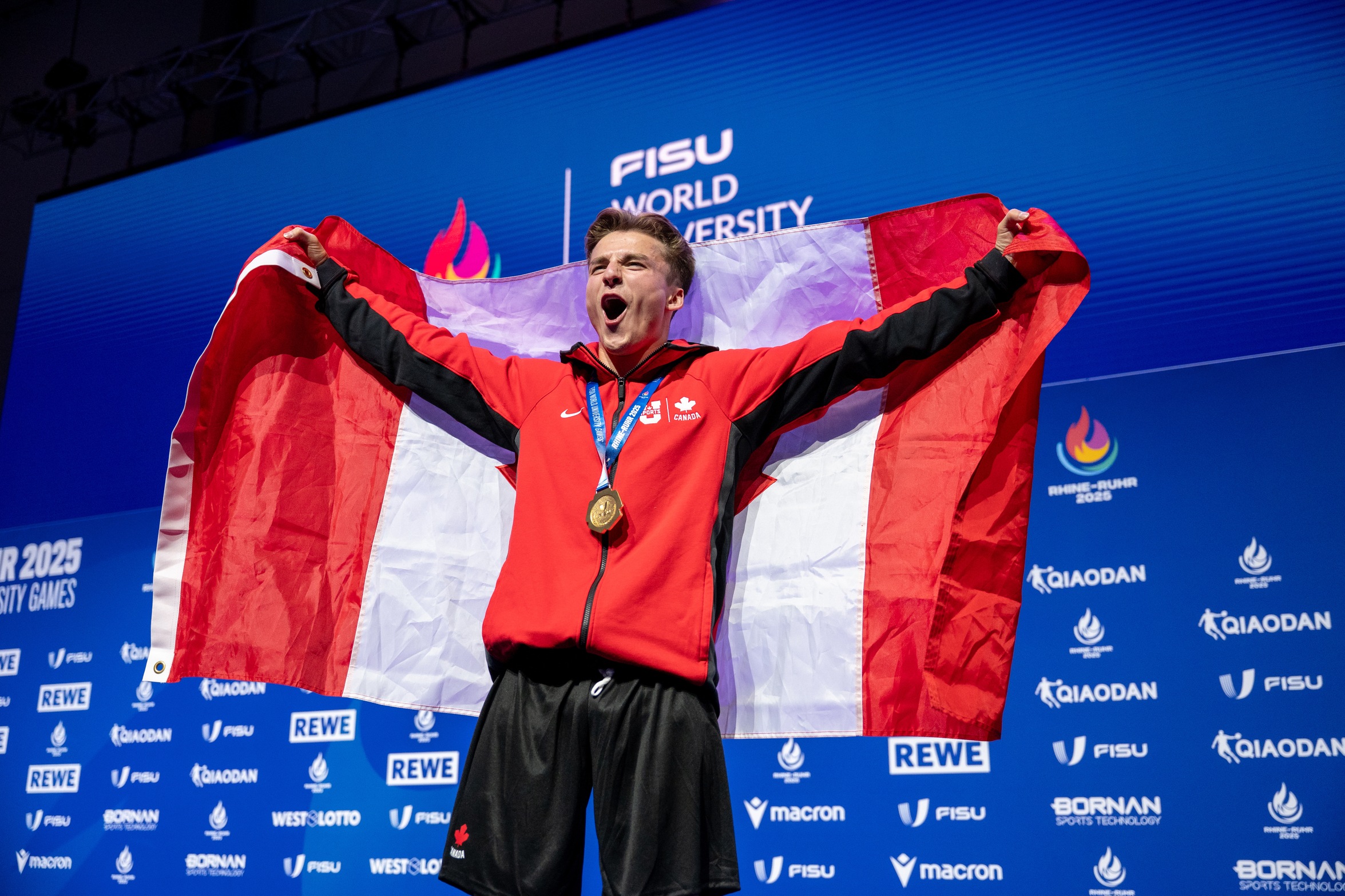 Des podiums canadiens et des relais en finale pour marquer la 10e journ&eacute;e &agrave; Rhin-Ruhr 2025