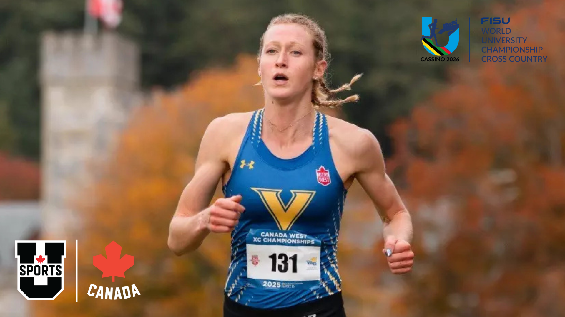 U SPORTS d&eacute;voile la formation d&rsquo;&Eacute;quipe Canada en vue des Championnats du monde universitaires de cross-country de la FISU 2026