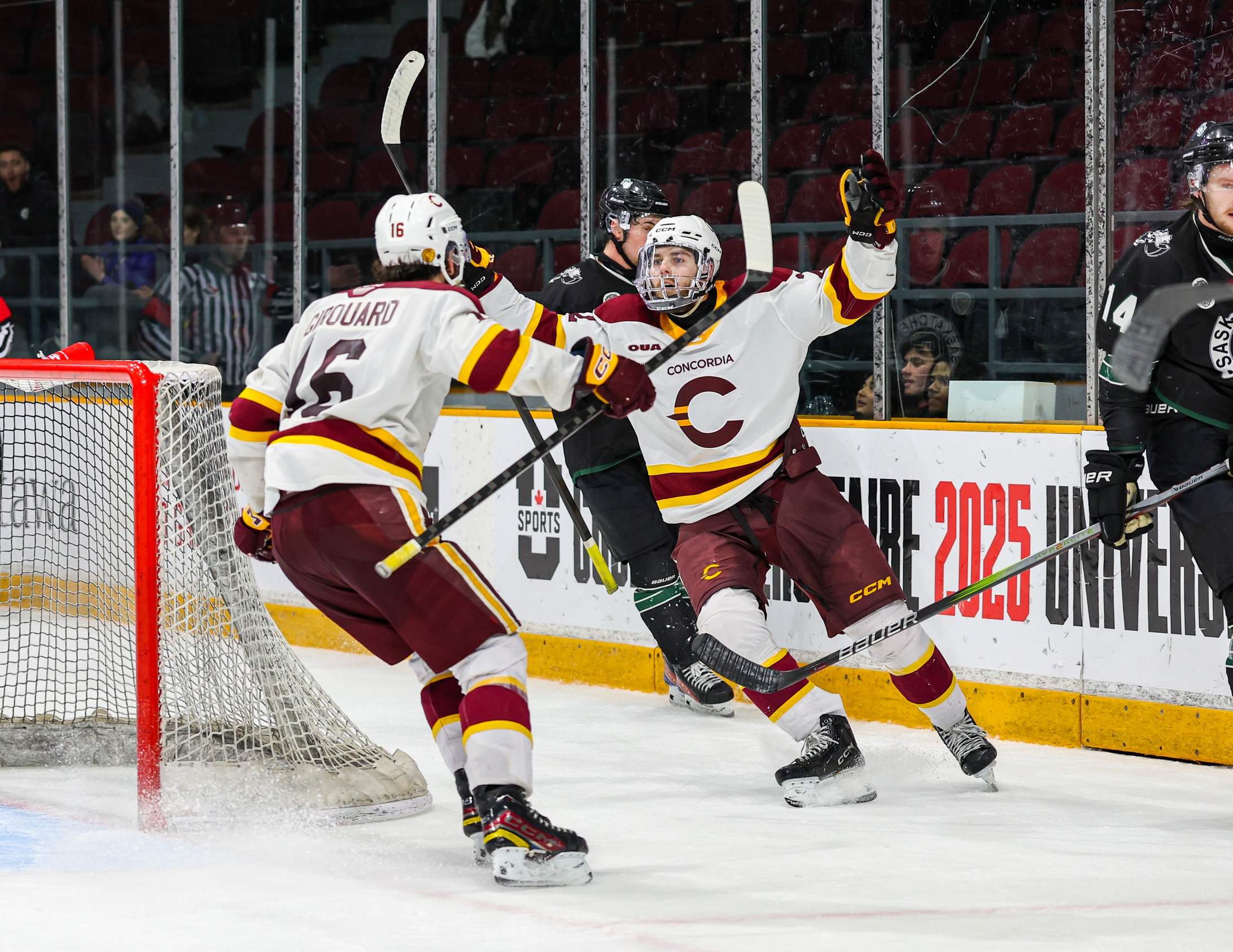 Concordia garde le meilleur pour la fin et bat la Saskatchewan pour passer en finale