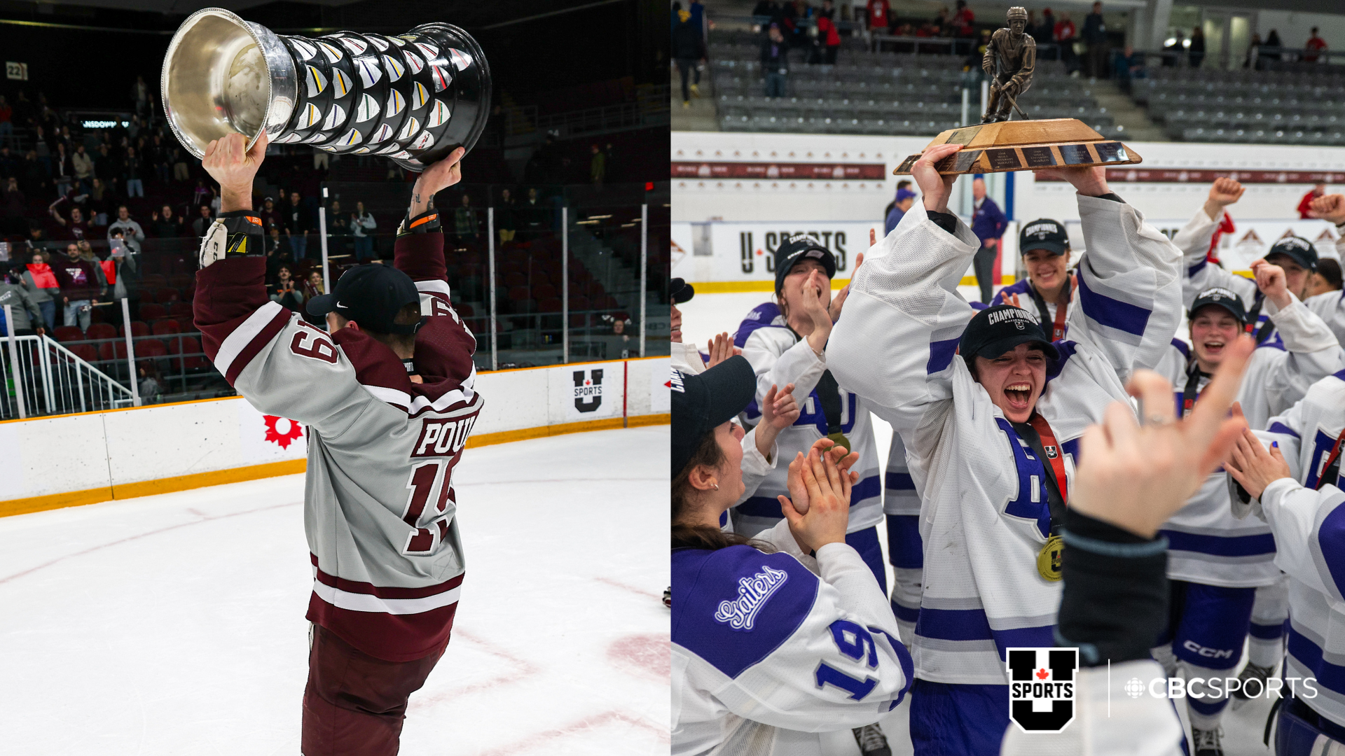 CBC Sports &eacute;tend sa couverture en direct des Championnats de hockey masculin et f&eacute;minin de U SPORTS
