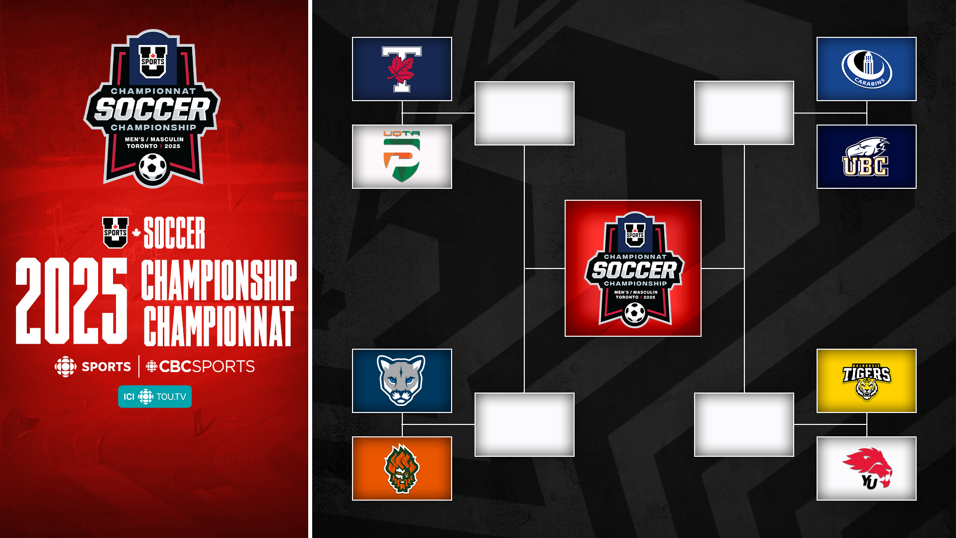D&eacute;voilement du classement et des duels pour le championnat masculin de soccer de U SPORS 2025