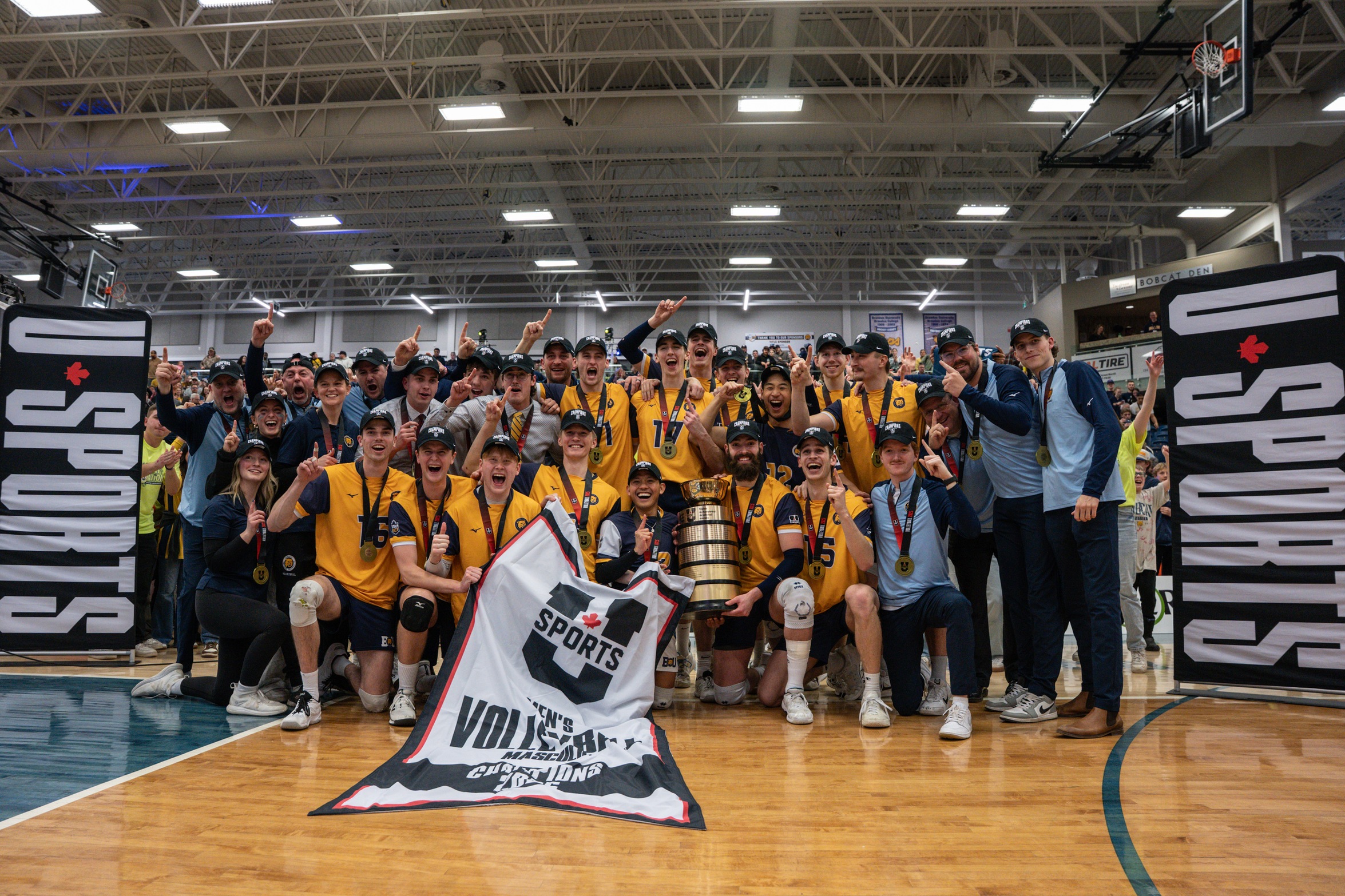 Les Bobcats d&eacute;tr&ocirc;nent les Golden Bears et remportent un premier titre national &agrave; la maison