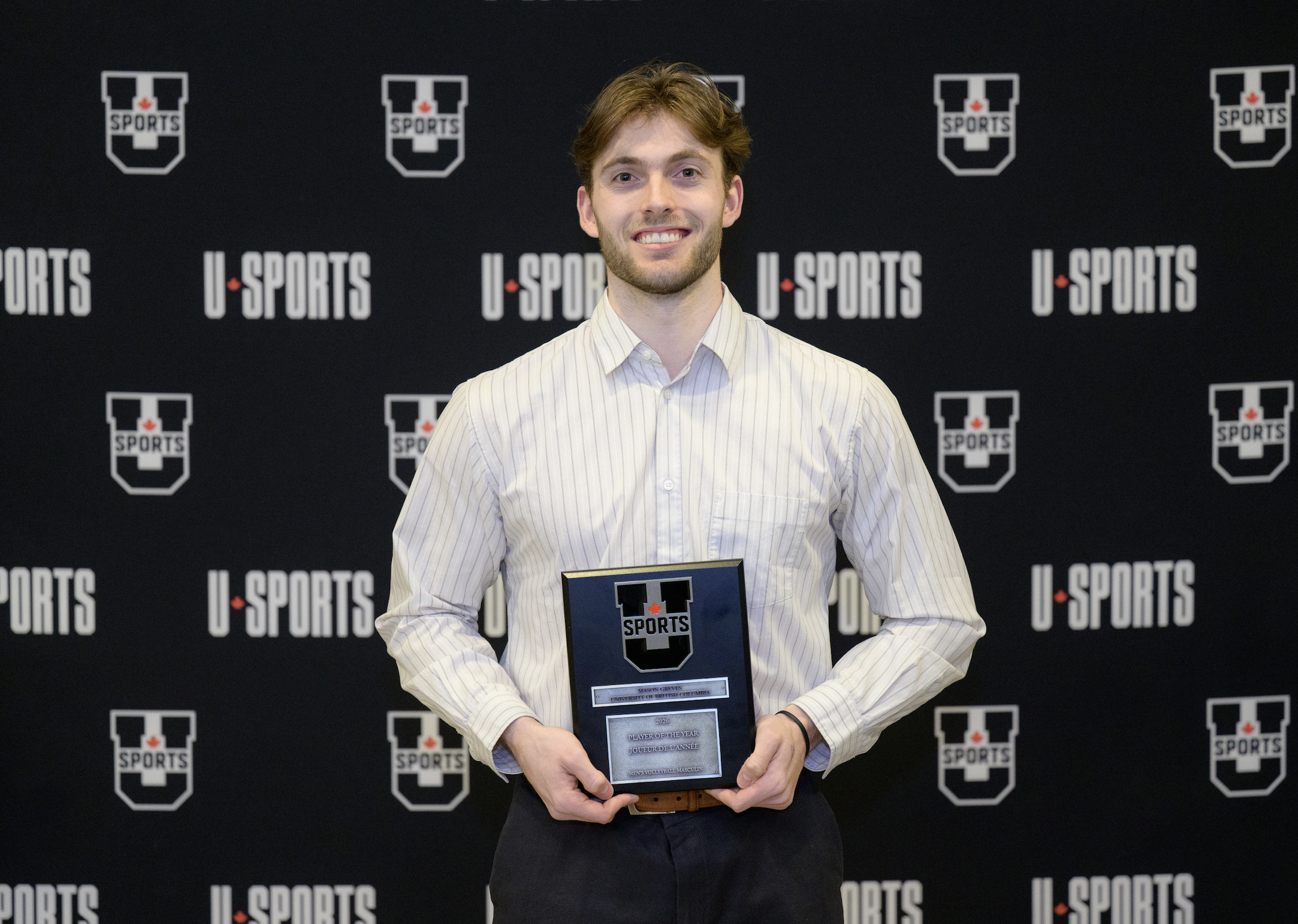 Mason Greves de l'UBC nomm&eacute; Joueur de volleyball masculin de l&rsquo;ann&eacute;e de U SPORTS
